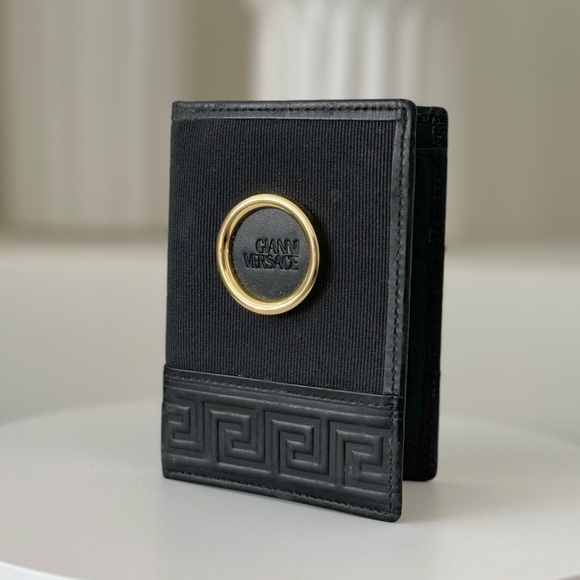 Versace Black Card Holder - Picture 4 of 12